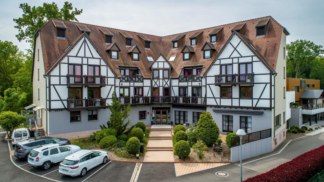 Hotel Restaurant Les Alizes Lipsheim Zewnętrze zdjęcie